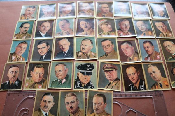 35 seltene Sammelbilder - Wer führt das Dritte Reich ?